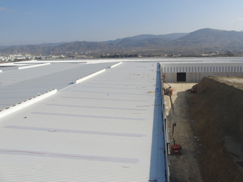Ventilation Industrielle pour la nouvelle usine de Cosentino  Almera - Espagne