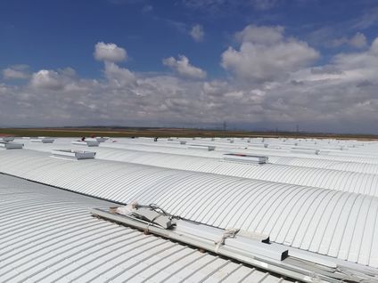 Expansion of a distribution centre with precast concrete structure for Marcotran in Pedrola (Zaragoza) – Spain.
