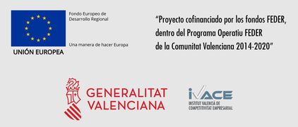 Proyecto de Cubiertas Curvadas Autoportantes a Grandes Luces ha sido financiado con Fondos FEDER de la Comunidad Valenciana 2014-2020