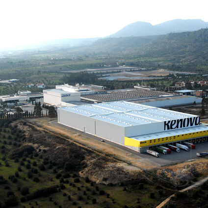 Rehabilitation of the Renova roof with the INCO 100.3 Deck profile in Torres Novas - Portugal.