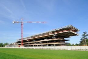 Composite slab INCO 70.4 for the renovation of the Longchamp Racecourse (Paris) - France
