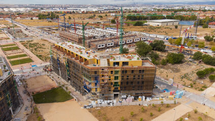 10 000 m² de plancher collaborant INCO 100.3 pour 121 logements à Torrejón de Ardoz (Madrid) - Espagne